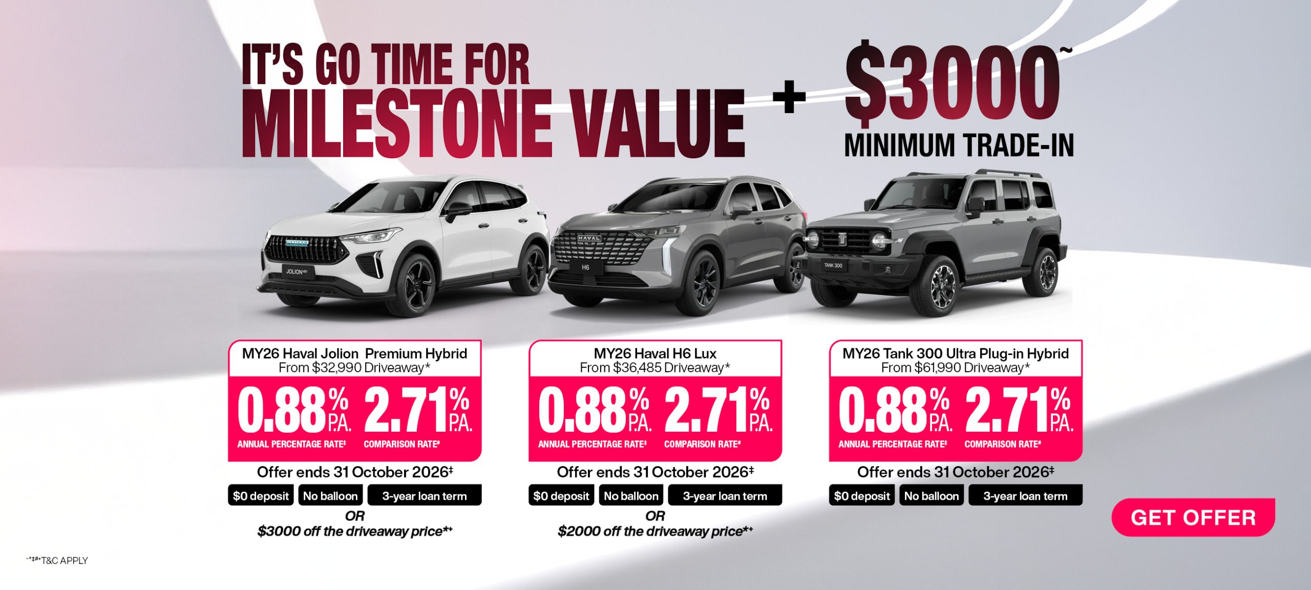 GWM Go Time For Milestone Value OCT26   Web Banner